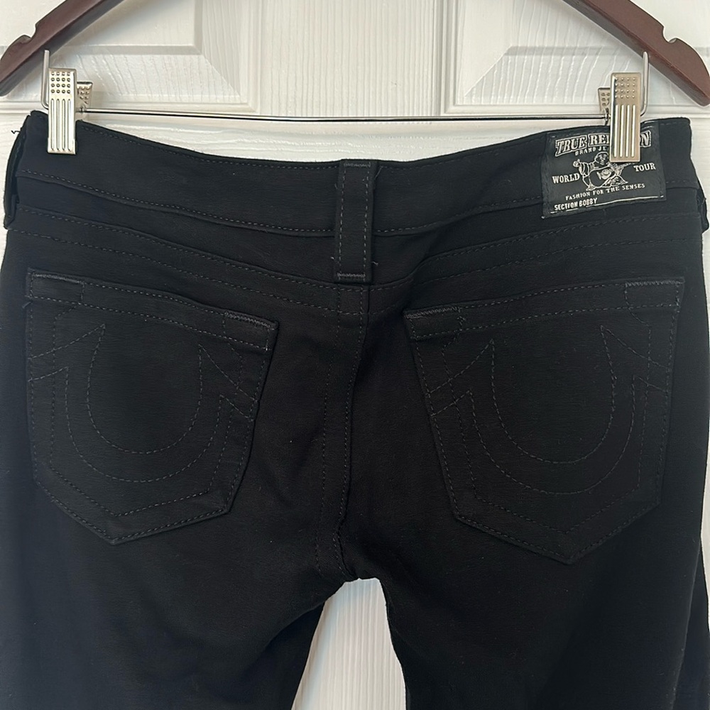 True Religion flare pants stretchy